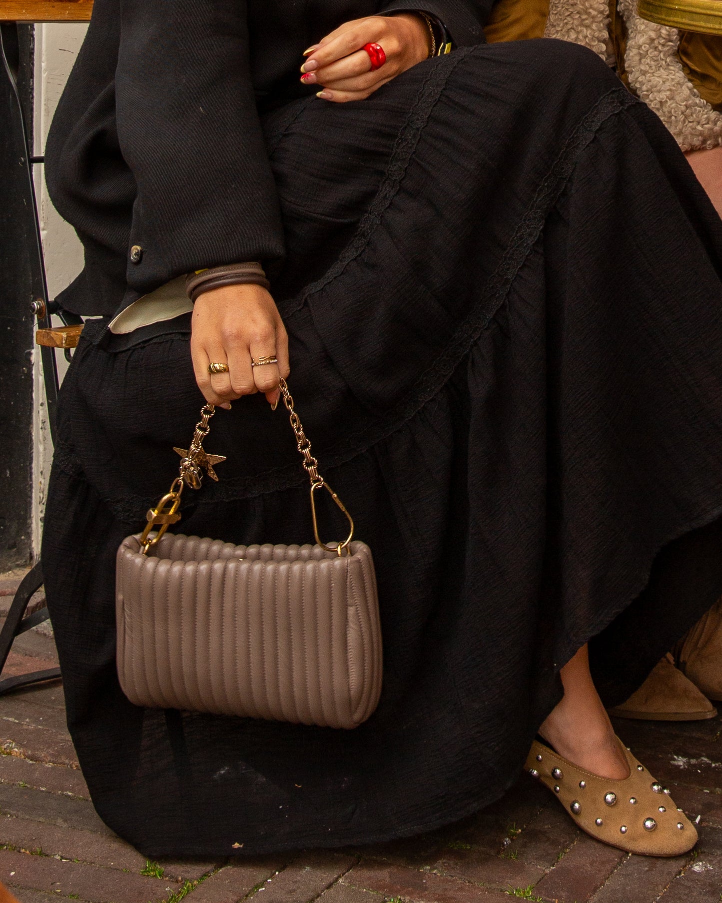 Canal - Bag - Taupe & Bag Strap