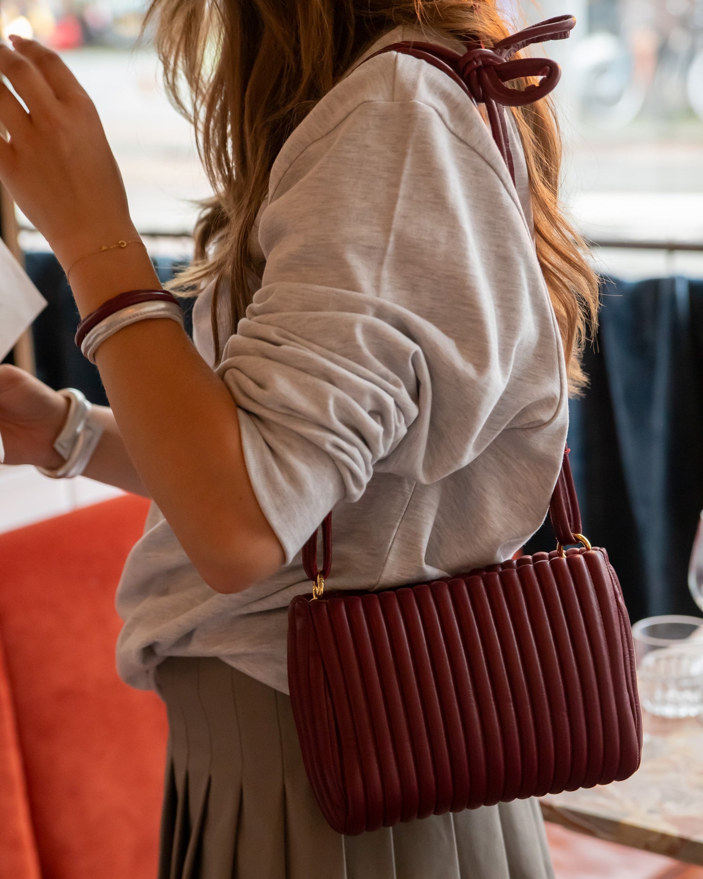 Canal - Bag - Bordeaux & Bag Strap