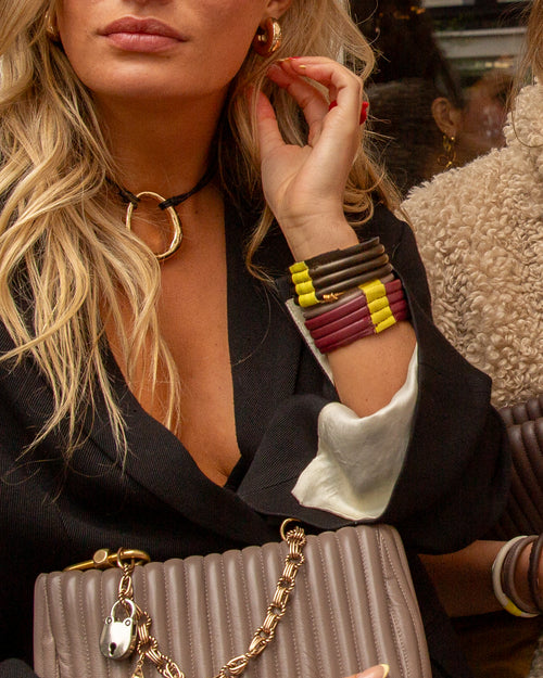 Canal Bracelet – Dark Brown