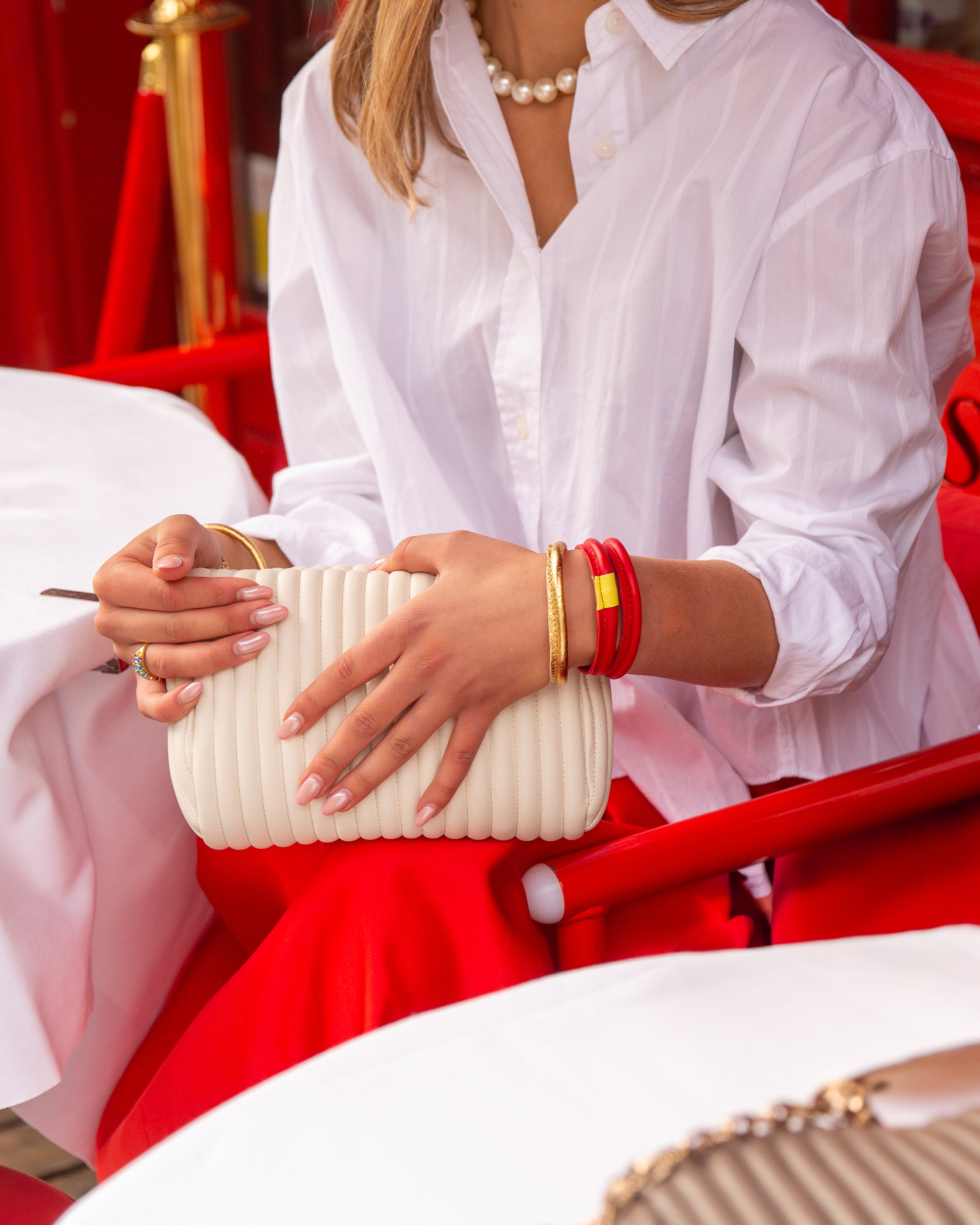River Bracelet - Cream