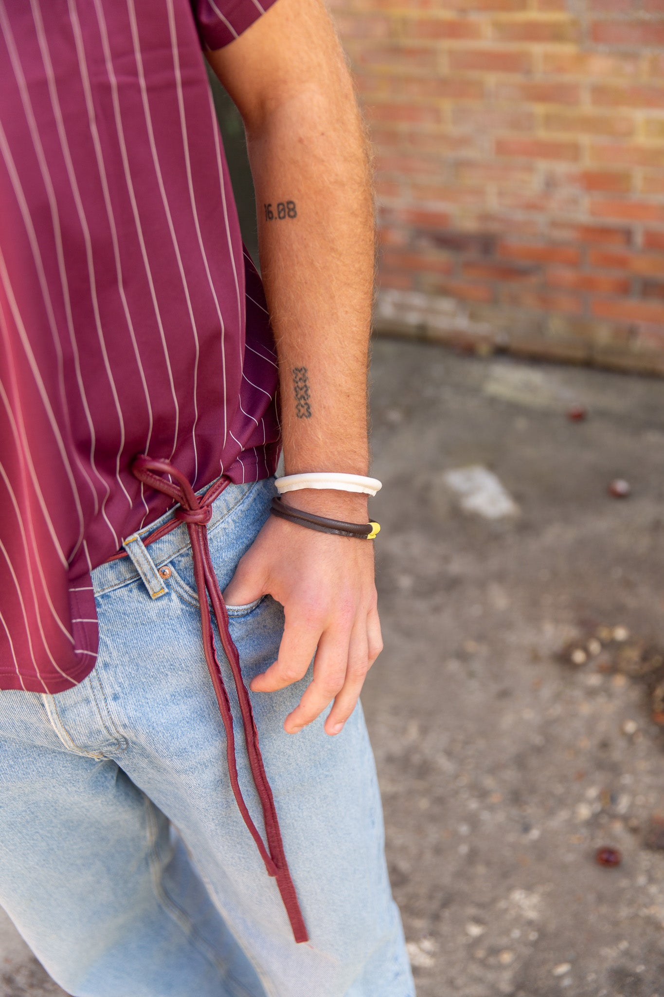 River - Bracelet - Dark Brown