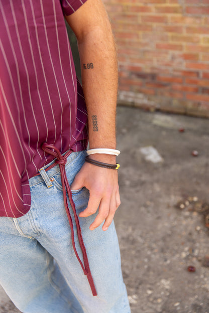 River - Bracelet - Dark Brown