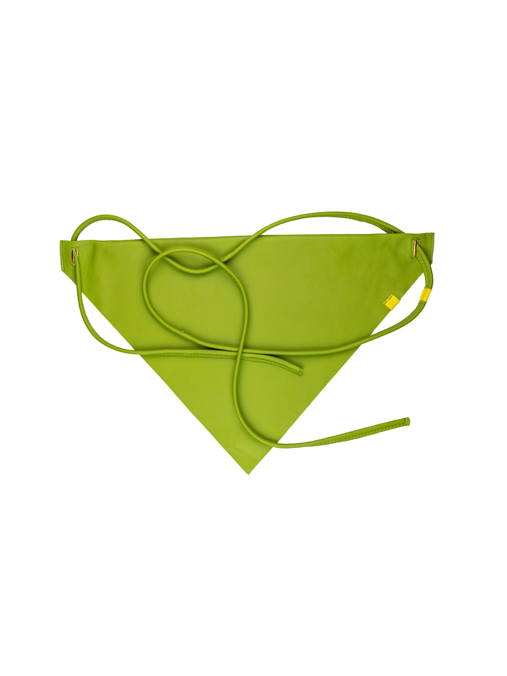 Canal Scarf – Wasabi Green & Cord