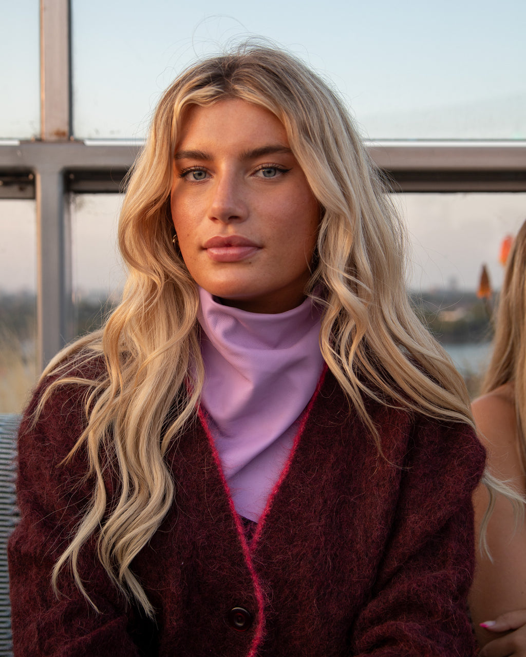 Canal Scarf – Lilac