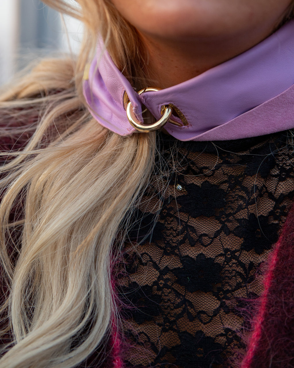 Canal Scarf – Lilac