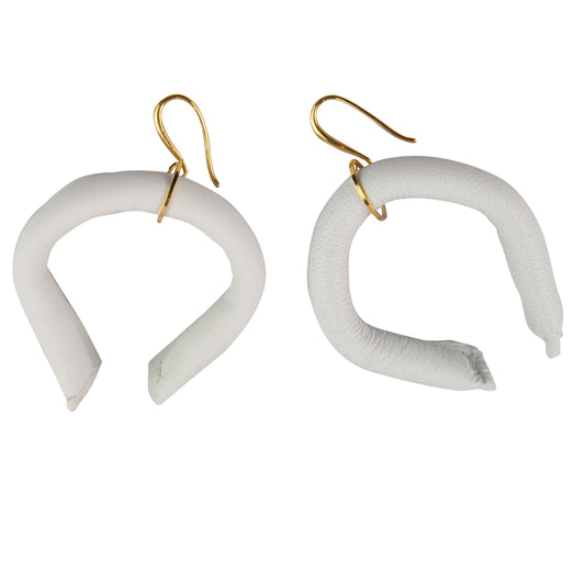 Slingher Earrings - White